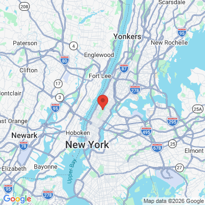 Map to  office in Central Park, NY