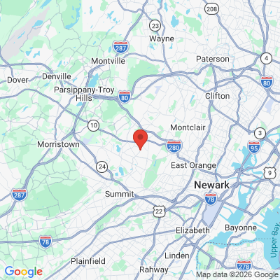 Map to  office in Livingston, NJ
