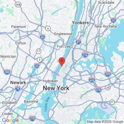 Map to  office in New York, NY