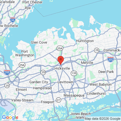 Map to  office in Jericho, NY