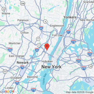 Map to  office in North Bergen, NJ