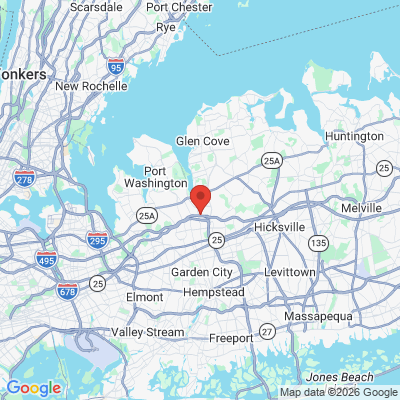 Map to  office in Roslyn Heights, NY