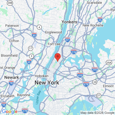 Map to The Smile Code NYC office in Manhattan, NY