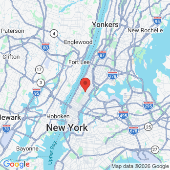 Map to The Smile Code NYC office in Manhattan, NY