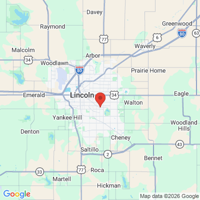 Map to  office in Lincoln, NE