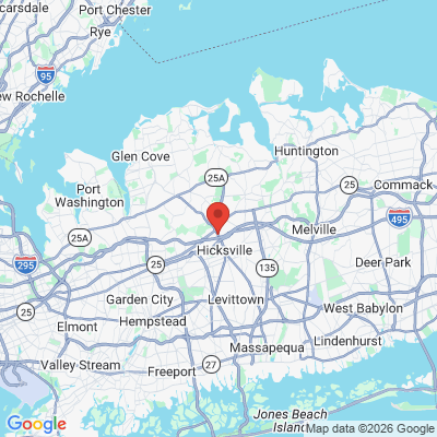 Map to  office in Jericho, NY