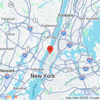 Map to Dr. Pedro Vincenty office in New York, NY