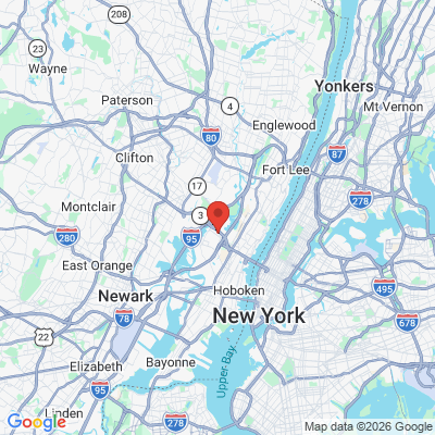 Map to  office in Secaucus, NJ