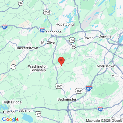 Map to  office in Chester, NJ