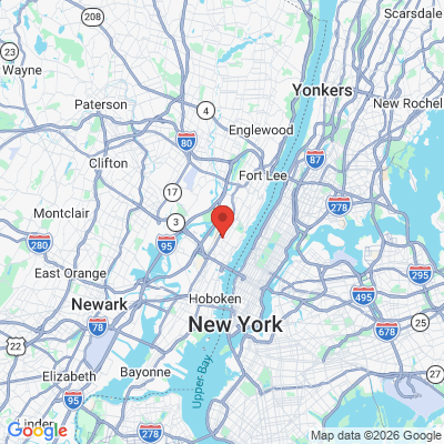 Map to  office in North Bergen, NJ