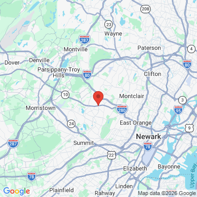 Map to  office in Livingston, NJ
