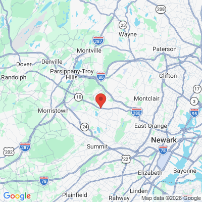 Map to  office in Livingston, NJ