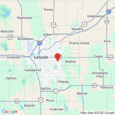 Map to  office in Lincoln, NE