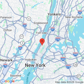 Map to Dental Care 29 office in New York, NY