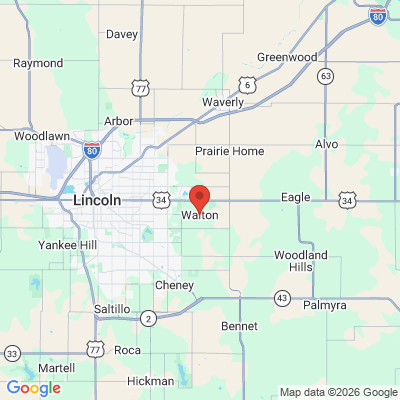 Map to  office in Walton, NE