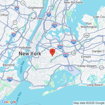 Map to  office in Glendale, NY
