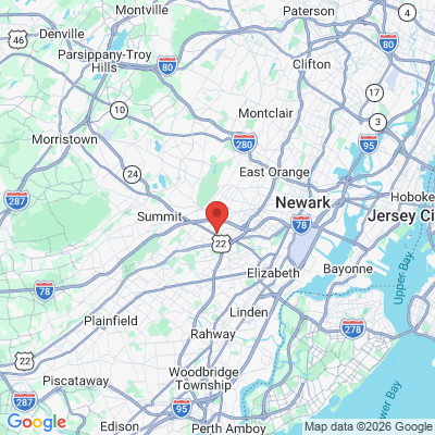 Map to  office in Union, NJ