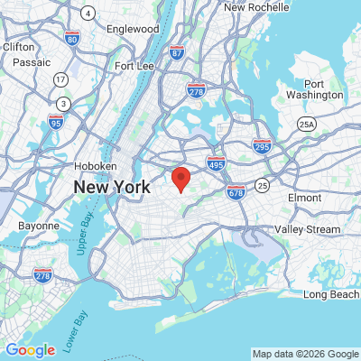 Map to  office in Ridgewood, NY
