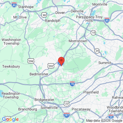 Map to  office in Basking Ridge, NJ