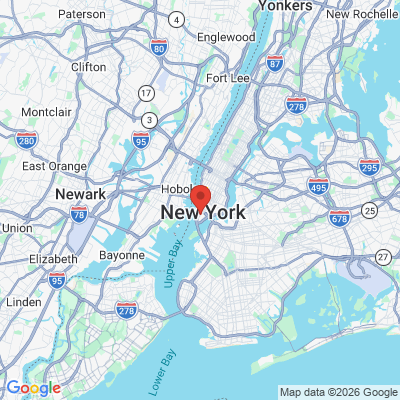 Map to  office in New York, NY