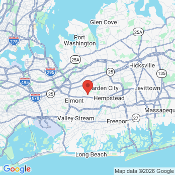 Map to Foxx Dental of Franklin Square office in Franklin Square, NY