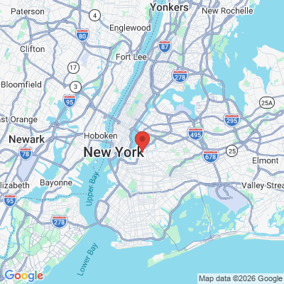 Map to  office in Brooklyn, NY