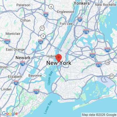 Map to  office in New York, NY
