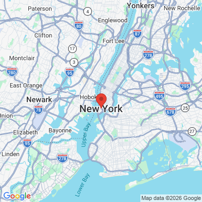 Map to  office in New York, NY