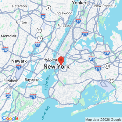 Map to  office in New York, NY