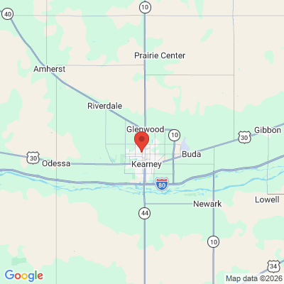 Map to  office in Kearney, NE