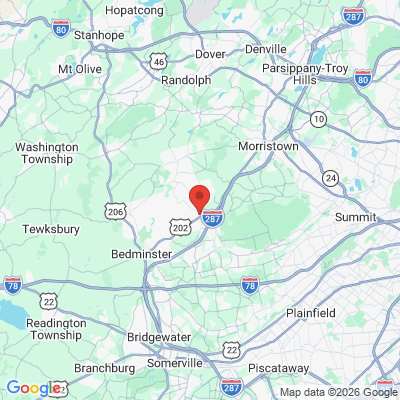 Map to  office in Bernardsville, NJ