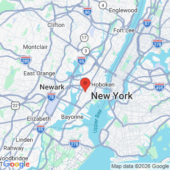 Map to ProDentalFX, LLC - Dr. Marra T. Alcantara, D.D.S. office in Jersey City, NJ