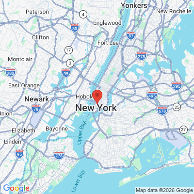 Map to  office in New York, NY