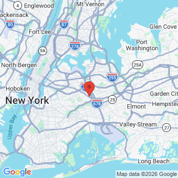 Map to Sky Dental Care office in Queens, NY