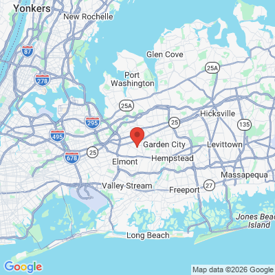 Map to  office in Garden City, NY