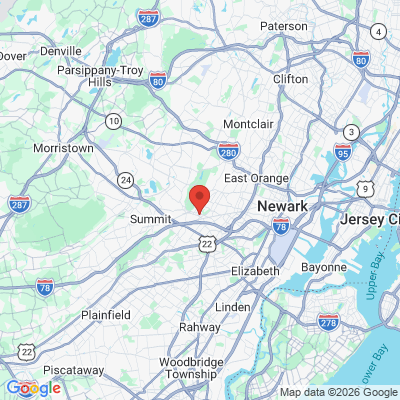 Map to  office in Millburn, NJ