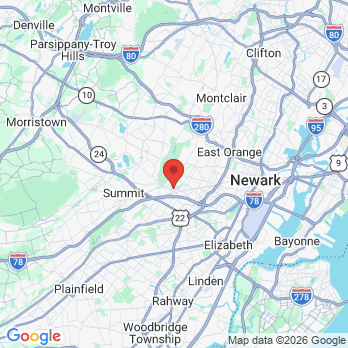 Map to Short Hills Smiles office in Millburn, NJ