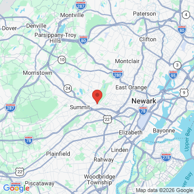 Map to  office in Millburn, NJ