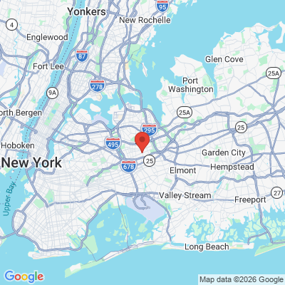 Map to  office in Fresh Meadows, NY