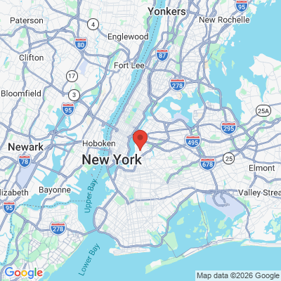 Map to  office in Brooklyn, NY