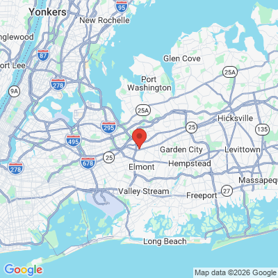 Map to  office in Floral Park, NY