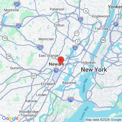 Map to  office in Newark, NJ