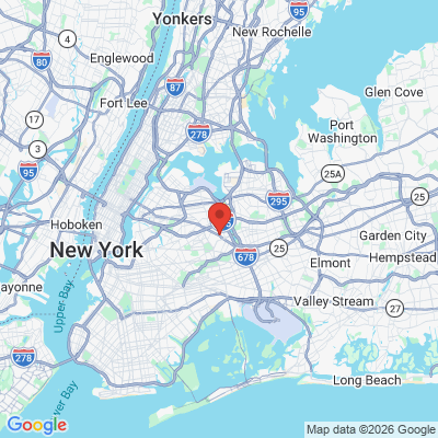 Map to  office in Rego Park, NY