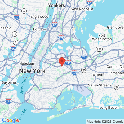Map to  office in Middle Village, NY