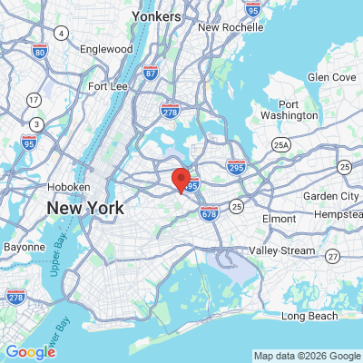 Map to  office in Rego Park, NY