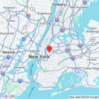 Map to  office in Brooklyn, NY