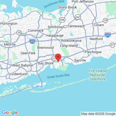 Map to  office in East Islip, NY