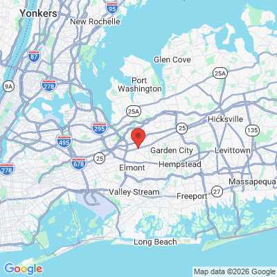 Map to  office in Floral Park, NY