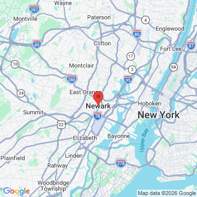 Map to  office in Newark, NJ