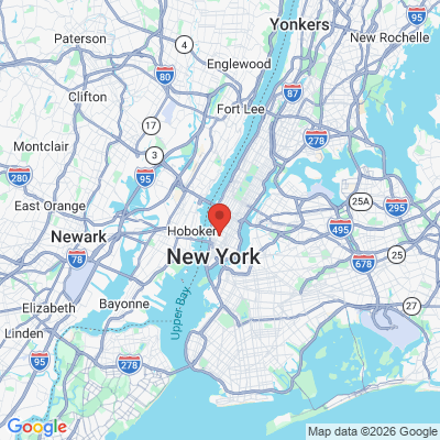 Map to Integrated Aesthetic Dentistry office in Manhattan, NY